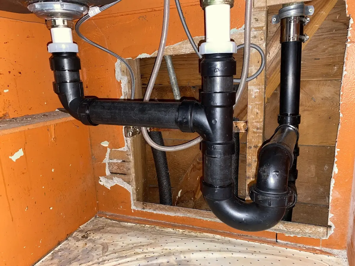 Professional Repiping Services equipment and tools on the job in Cullowhee